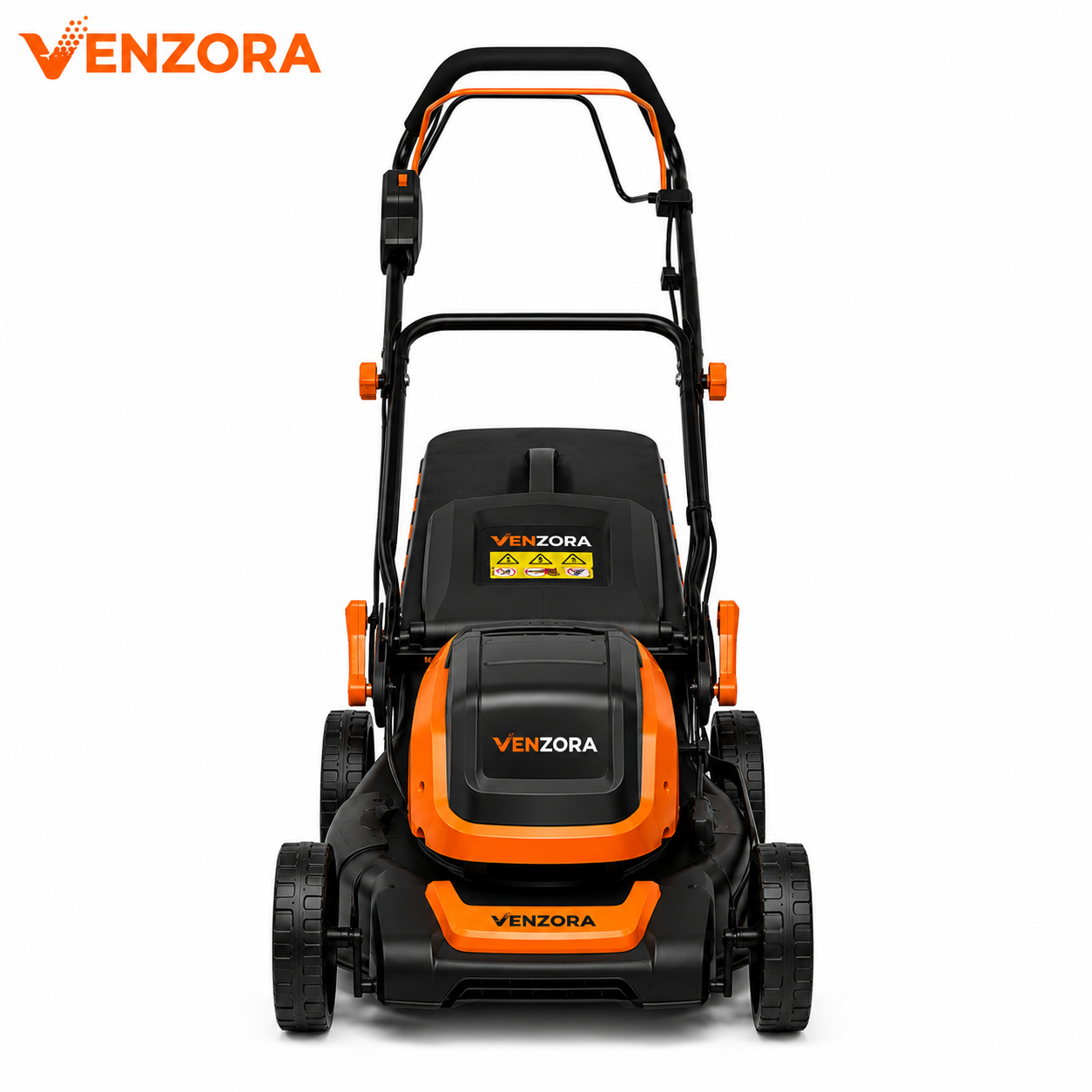 Venzora TurfMaster 42-Inch Deck Cordless Lawn Mower