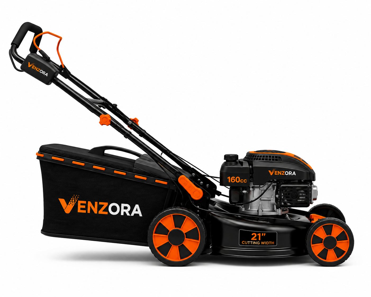 Venzora ProCut 160cc Gas-Powered Self-Propelled Lawn Mower