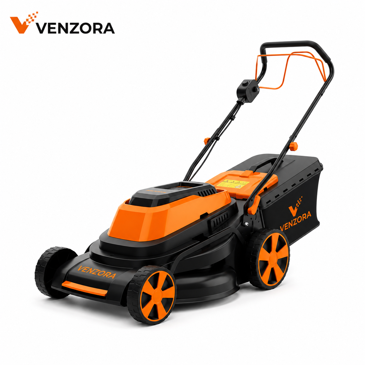 Venzora EcoMow 18-Inch Wide-Path Electric Lawn Mower