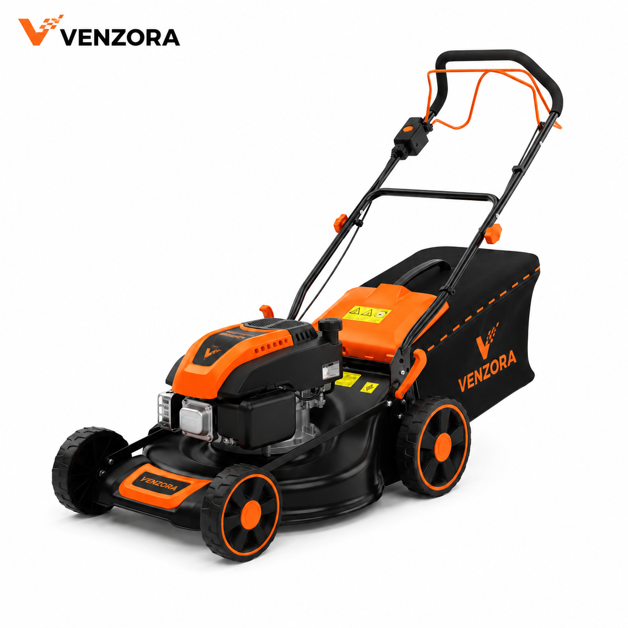 Venzora GreenGlide 21-Inch Steel Rotary Lawn Mower