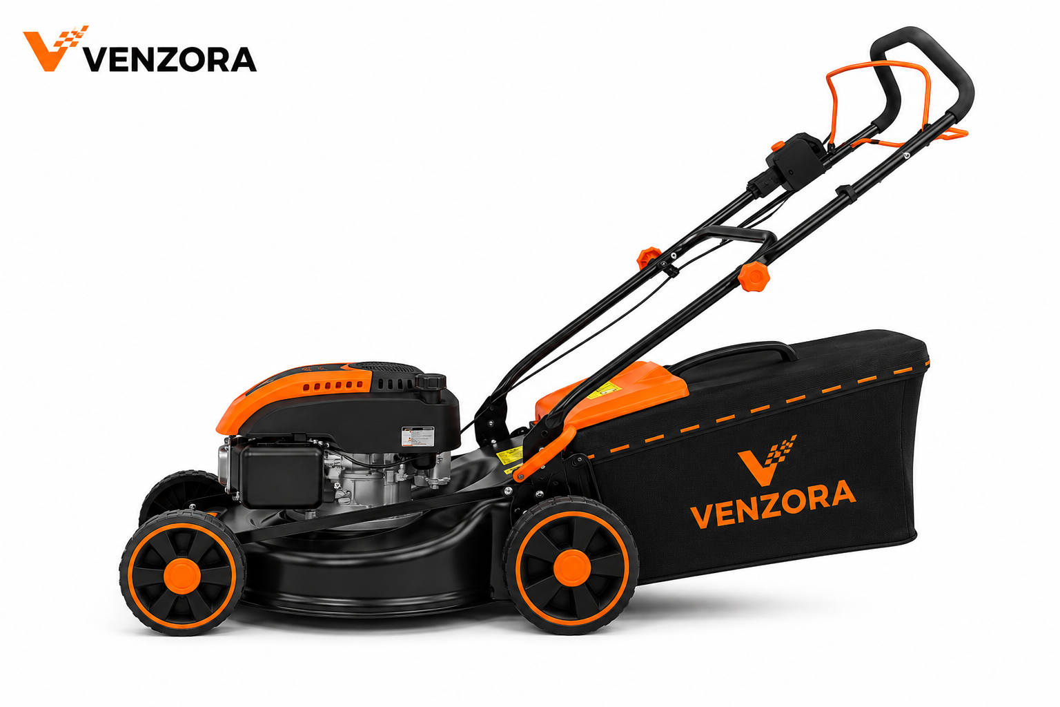 Venzora GreenGlide 21-Inch Steel Rotary Lawn Mower